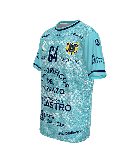 Official Cangas T-shirt - Frigoríficos del Morrazo Light Blue 2024/2025