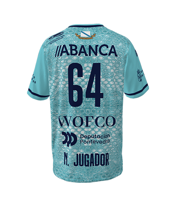 Camiseta Oficial Cangas - Frigoríficos del Morrazo Azul Claro 2024/2025