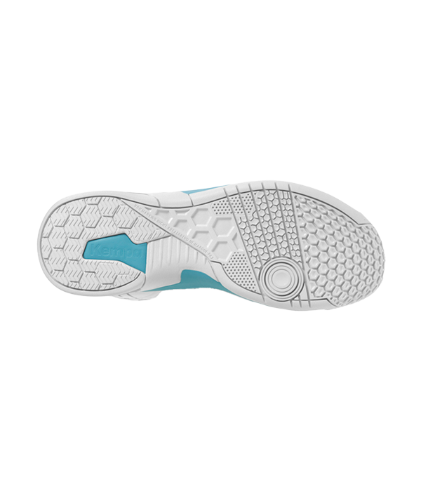 Zapatillas Kempa Attack Game Changer Women Blanco/Azul Claro 2024