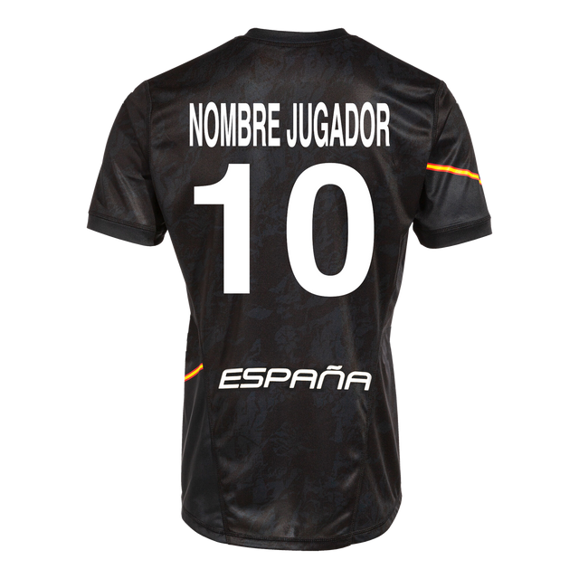 Camiseta Joma España Balonmano Masculino Negra Juegos Olímpicos 2024