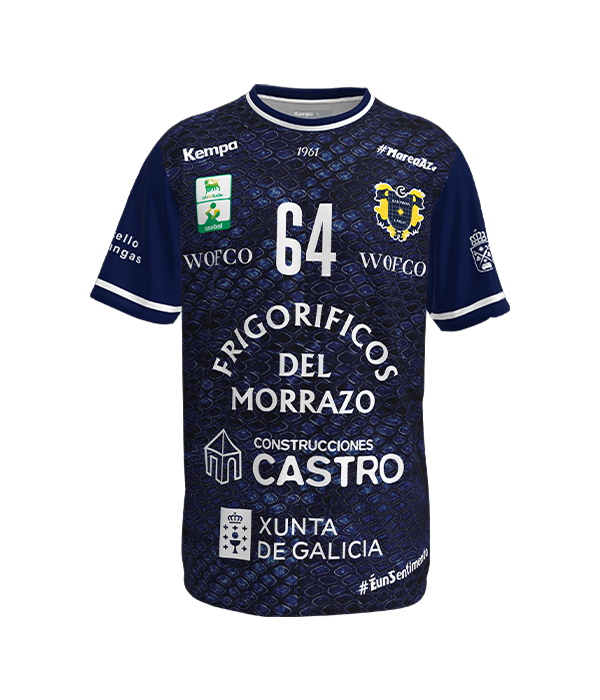 Camiseta Oficial Cangas - Frigoríficos del Morrazo Azul Oscuro 2024/2025