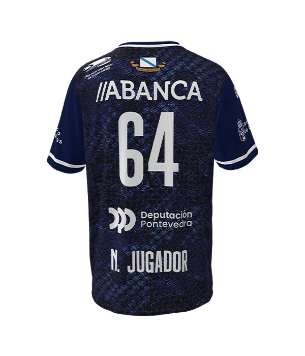 Camiseta Oficial Cangas - Frigoríficos del Morrazo Azul Oscuro 2024/2025