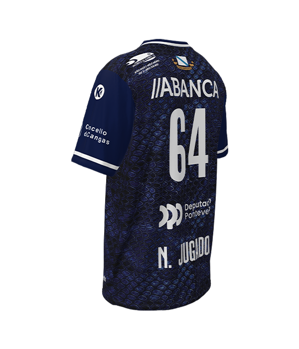 Camiseta Oficial Cangas - Frigoríficos del Morrazo Azul Oscuro 2024/2025