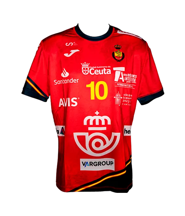 Camiseta Joma España Balonmano Masculino Roja 2025
