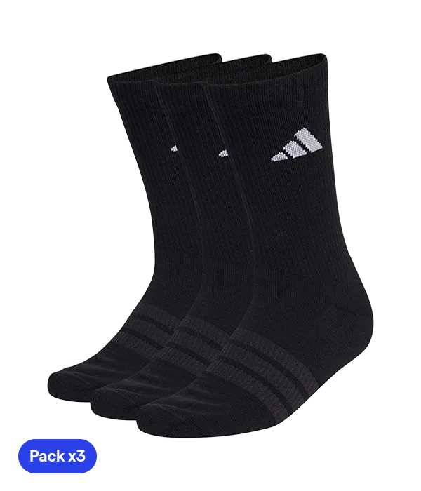 CalcetinesAdidasclasicosCushionedSportswearNegro_Packx3