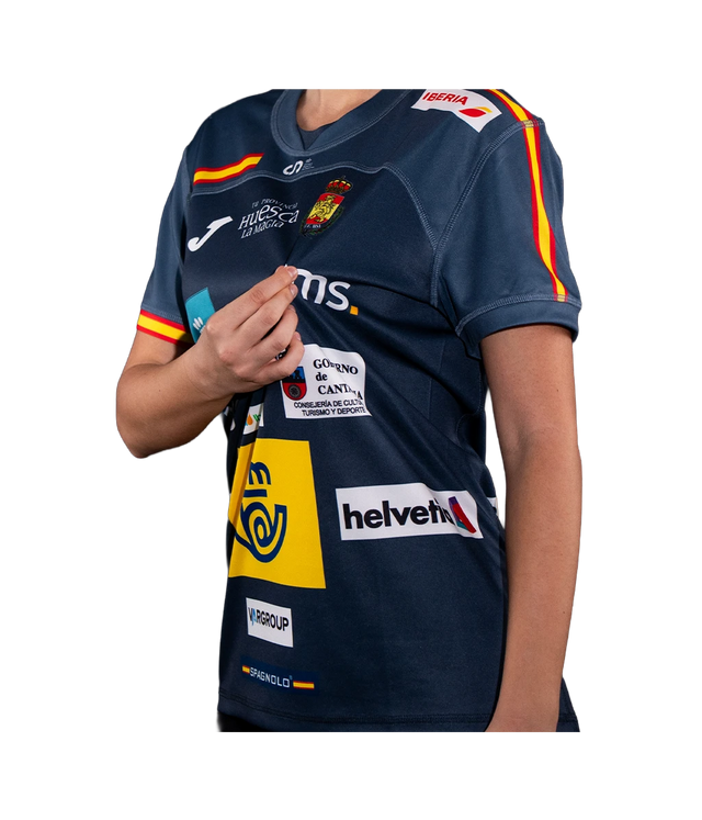 Pack Camisetas Joma España Balonmano Gris/Negra – Masculino + Femenino