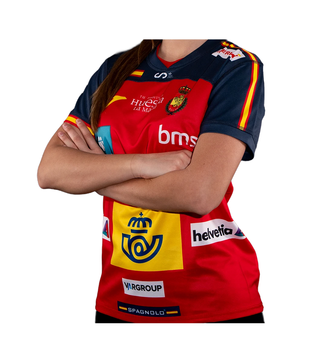 Pack Camisetas Joma España Balonmano Femenino 2026 – Roja + Rosa