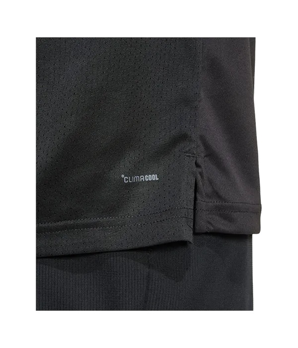 Camiseta Adidas Hombre Club Negra 2025