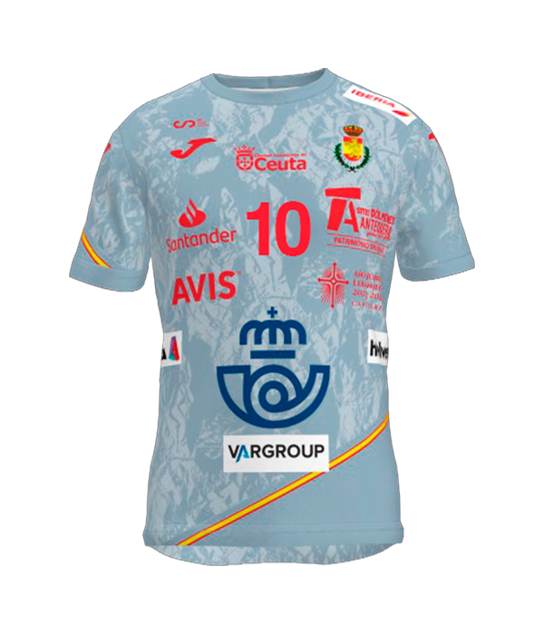 Camiseta Joma España Balonmano Masculino Blanca 2025