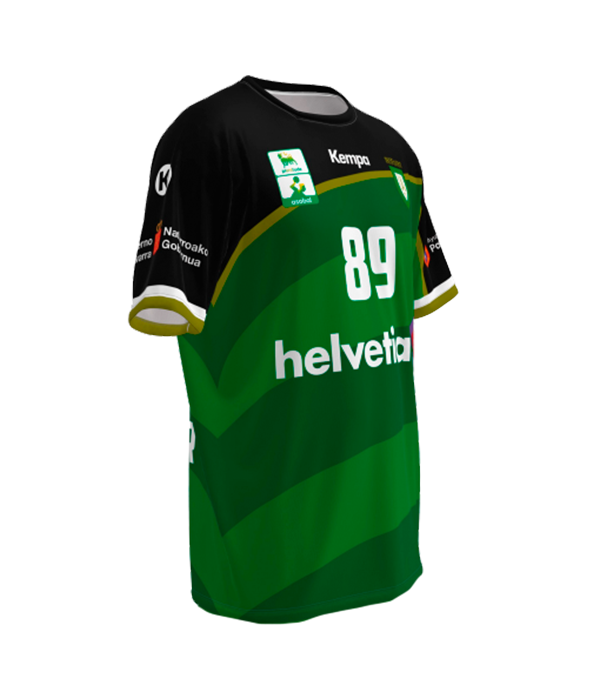 Camiseta Oficial CTA Anaitasuna Negro/Verde 2023/2024