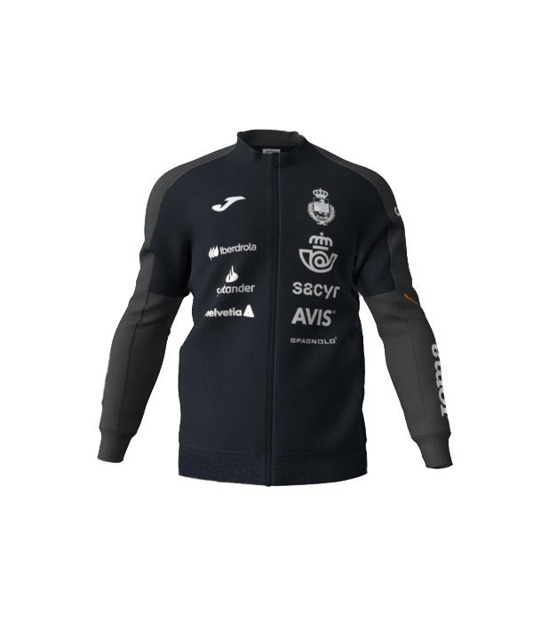 Chaqueta Joma España Balonmano Negro 2023/2024