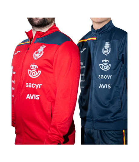 Pack Chaquetas Joma España Balonmano 2026 – Roja + Gris/Negra
