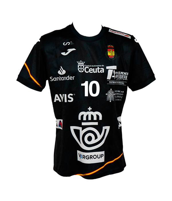 Joma Spain Men's Handball Black Jersey 2025/2026
