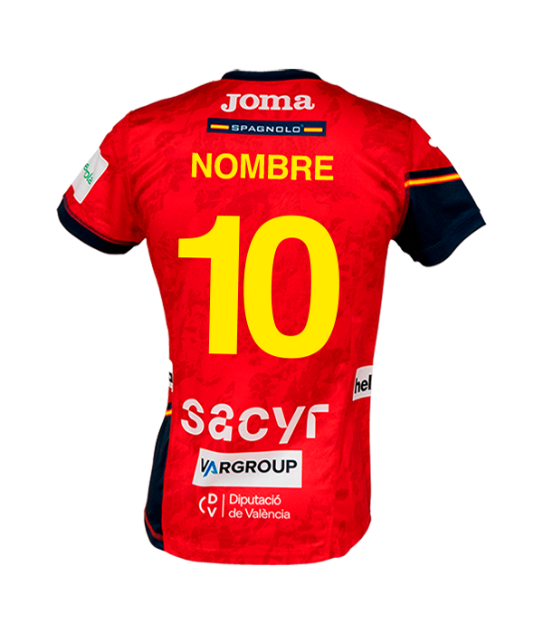 Camiseta Joma España Balonmano Femenino Roja 2025
