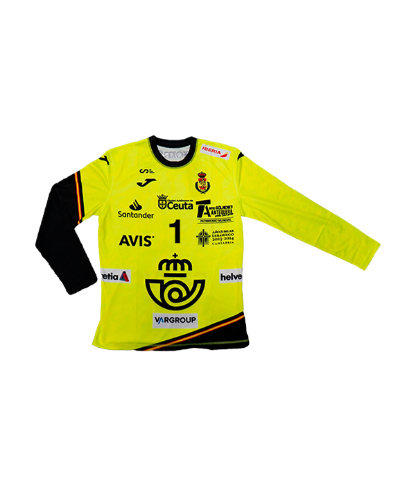 Camiseta Joma España Balonmano Portero Amarilla 2025