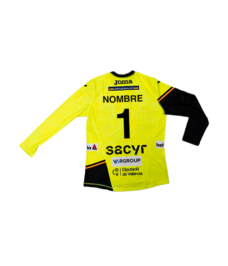 Camiseta Joma España Balonmano Portero Amarilla 2025