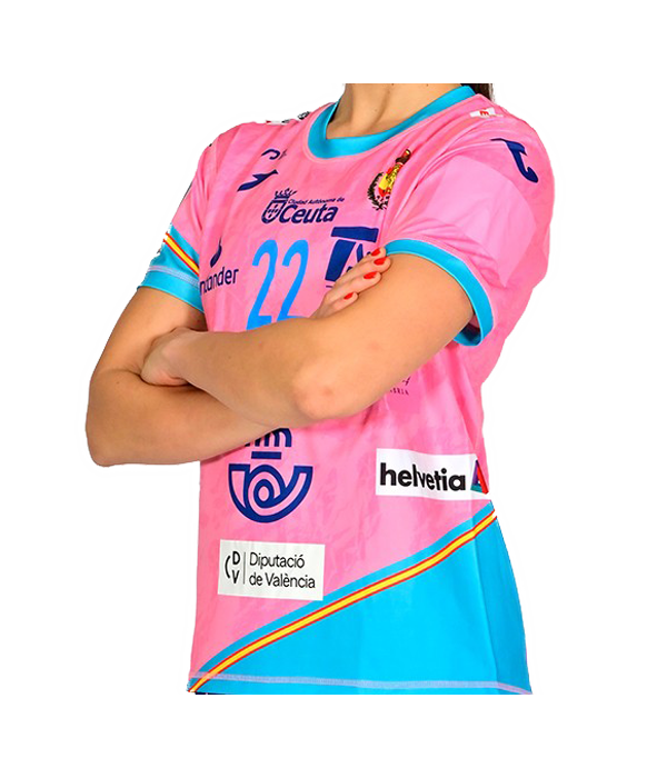 Joma Spain Pink Women's Handball T-shirt 2023/2024