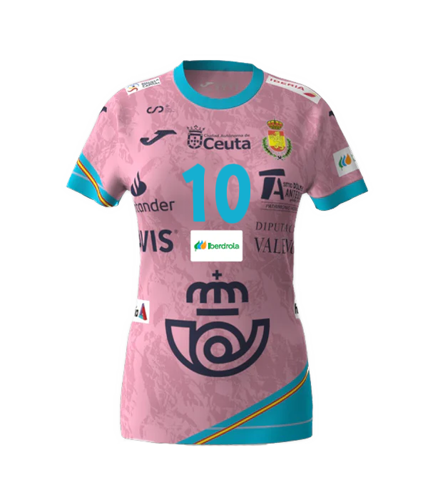 Joma Spain Pink Women's Handball T-shirt 2023/2024