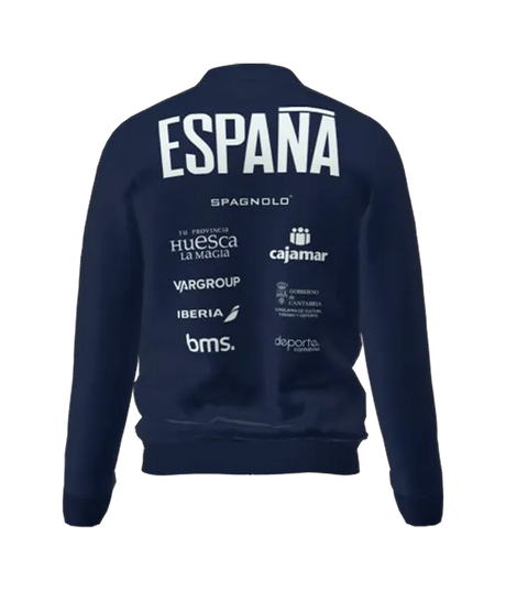 Joma Spain Handball Jacket Grey/Black 2026