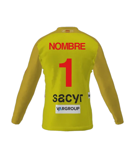 Camiseta Joma España Balonmano Portero Amarilla 2026
