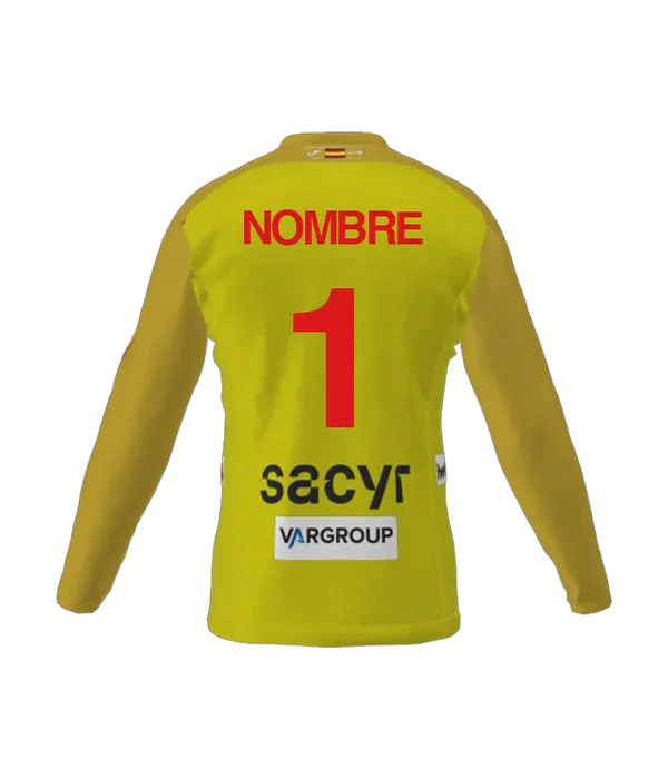 Camiseta Joma España Balonmano Portero Amarilla 2026