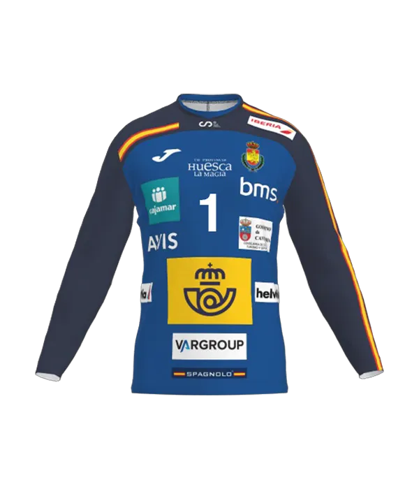 Camiseta Joma España Balonmano Portero Azul 2026