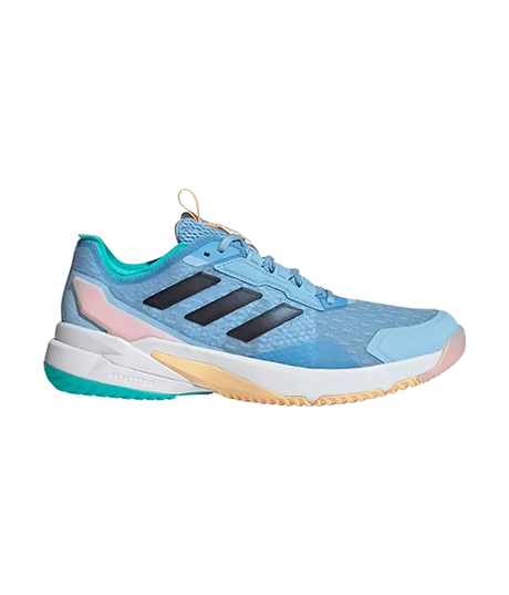 Zapatillas Adidas Crazyflight 6 Azul/Rosa Mujer 2025