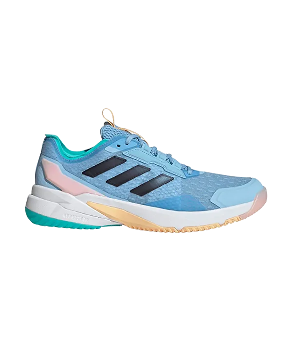 Zapatillas Adidas Crazyflight 6 Azul/Rosa Mujer 2025