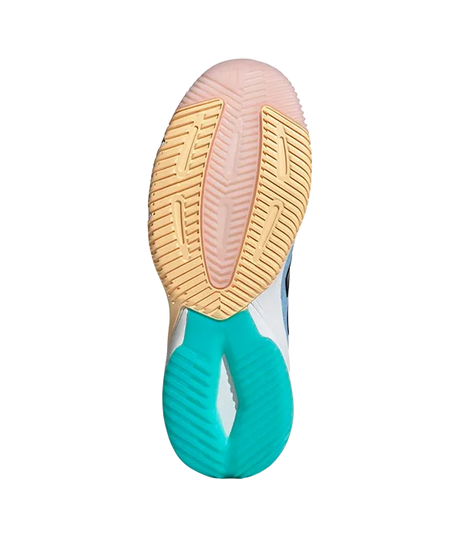 Zapatillas Adidas Crazyflight 6 Azul/Rosa Mujer 2025 suela