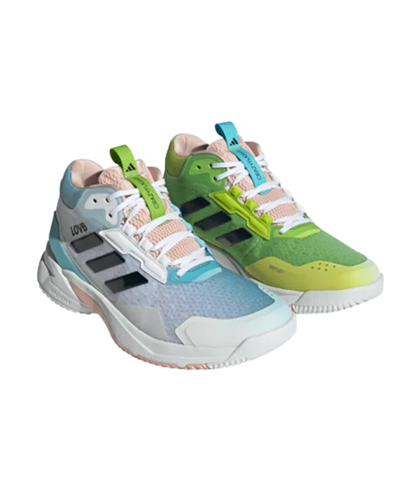 Zapatillas Adidas Crazyflight 6 MID Blanco/Azul/Rosa 2026