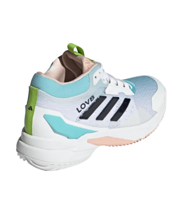 Zapatillas Adidas Crazyflight 6 MID Blanco/Azul/Rosa 2026