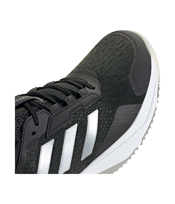 Zapatillas Adidas Crazyflight 6 Negro/Plata 2025 punta
