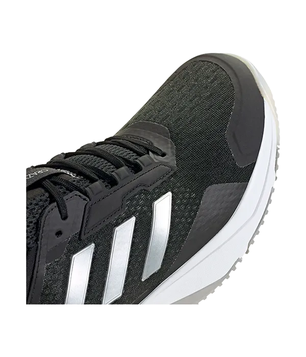Zapatillas Adidas Crazyflight 6 Negro/Plata 2025 puntera