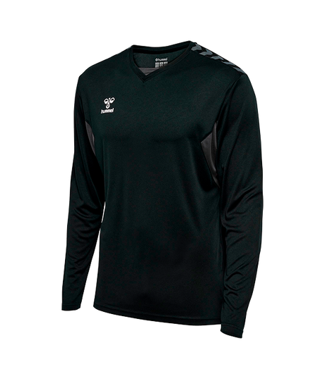 Camiseta Hummel hmlAuthentic PL Jersey  L/S Negro 2024