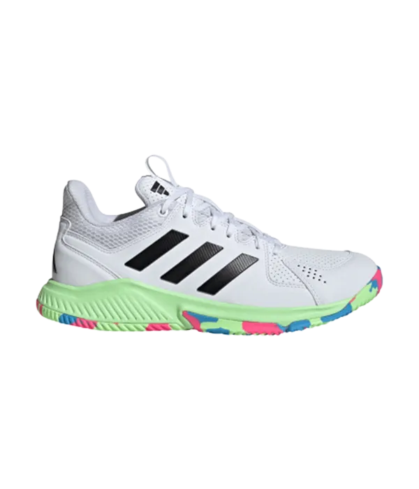 Adidas Court Flight Women's Sneakers White/Multicolor 2025 – HandballPROShop
