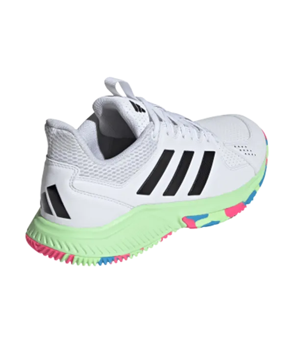 Zapatillas Adidas Court Flight Women Blanco/Multicolor 2026