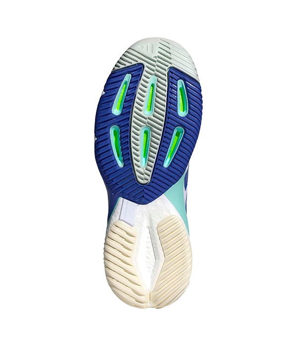 Zapatillas Adidas Crazyflight 5 Women Blanco/Azul 2024