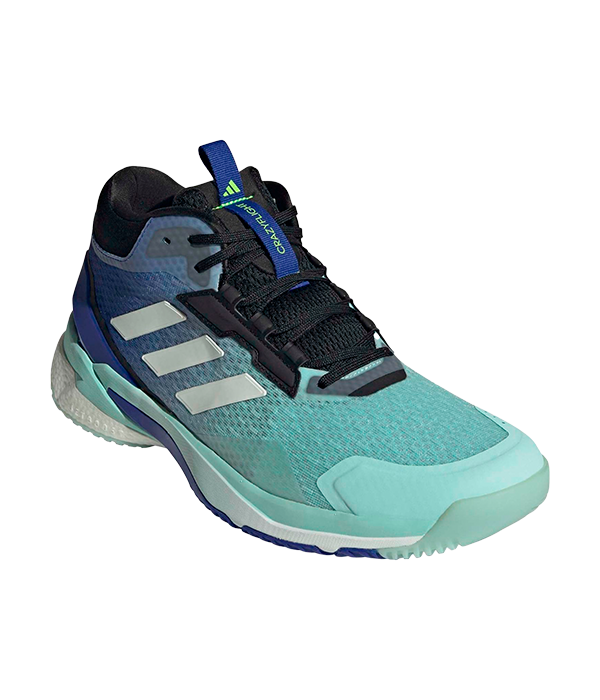 Zapatillas Adidas Crazyflight 5 Mid Azul Turquesa/Marino 2024