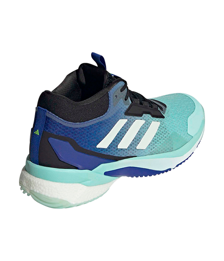 Zapatillas Adidas Crazyflight 5 Mid Azul Turquesa/Marino 2024