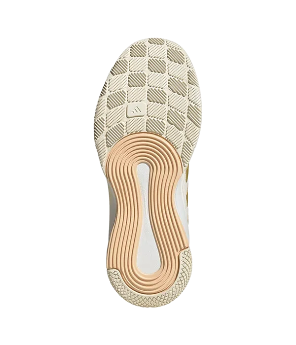 Zapatillas Adidas Novaflight 2 Mujer Beige/Dorado 2025 suela
