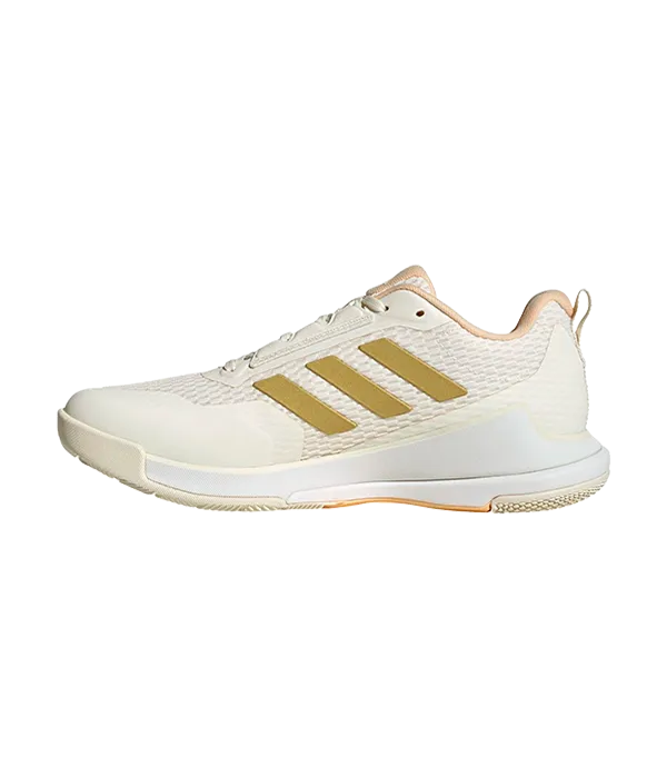Zapatillas Adidas Novaflight 2 Mujer Beige/Dorado 2025