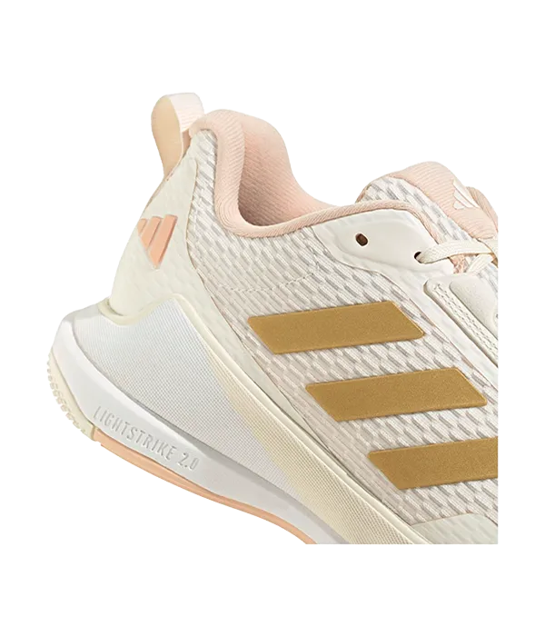 Zapatillas Adidas Novaflight 2 Mujer Beige/Dorado 2025 talón