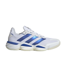 Zapatillas Adidas Stabil 16 M Blanco/Azul Eléctrico 2025 lateral