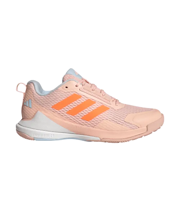 Adidas Novaflight Pink/Orange 2025 Sneakers – HandballPROShop