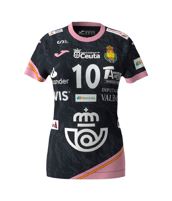 Camiseta Joma España Balonmano Femenino Negro 2023/2024