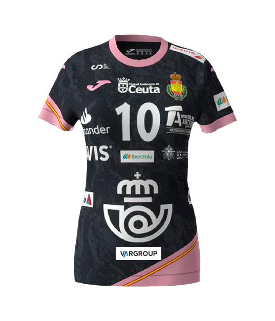 Camiseta Joma España Balonmano Femenino negra 2024/2025