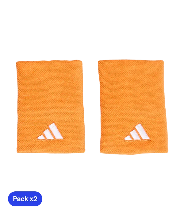 Muñequeras Adidas Naranjas 2025