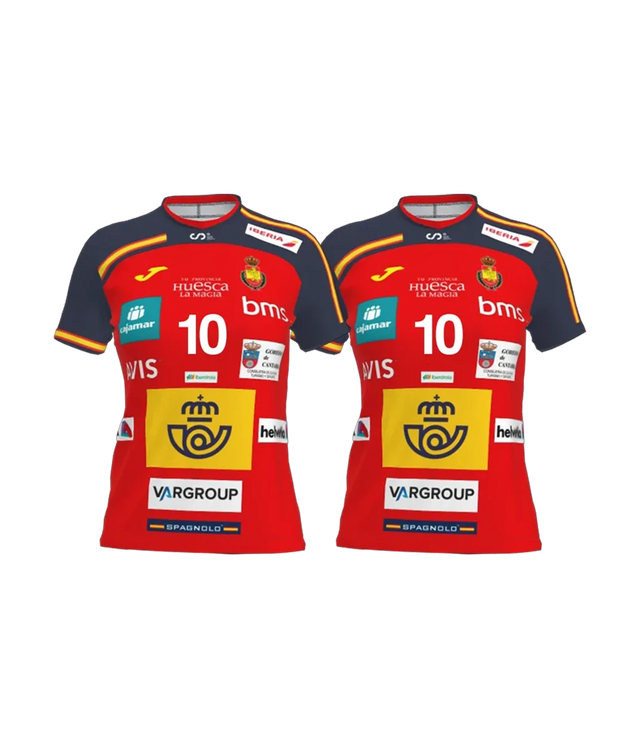 Pack Camisetas Joma España Balonmano Femenino 2026 – Roja
