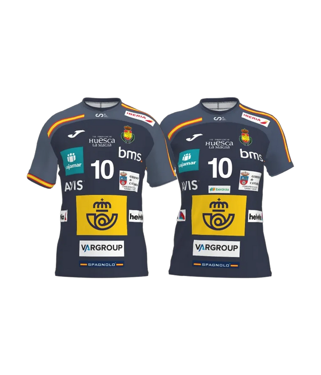Pack Camisetas Joma España Balonmano Gris/Negra – Masculino + Femenino