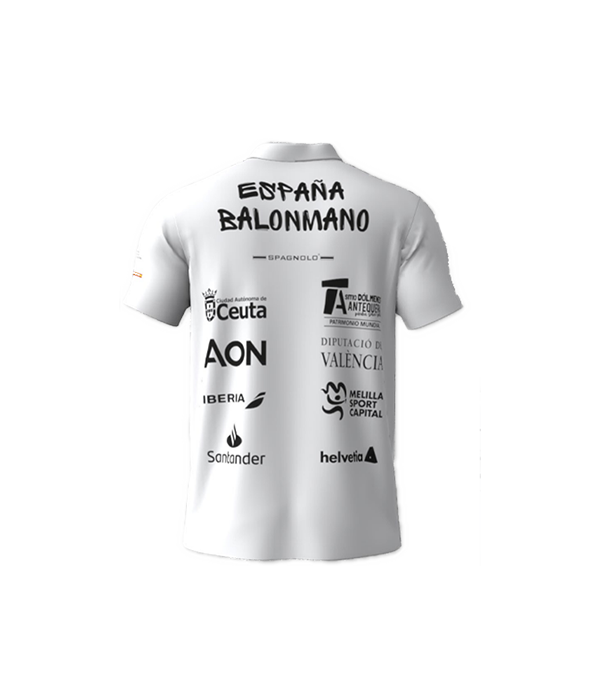 Polo Joma España Balonmano Blanco 2023/2024